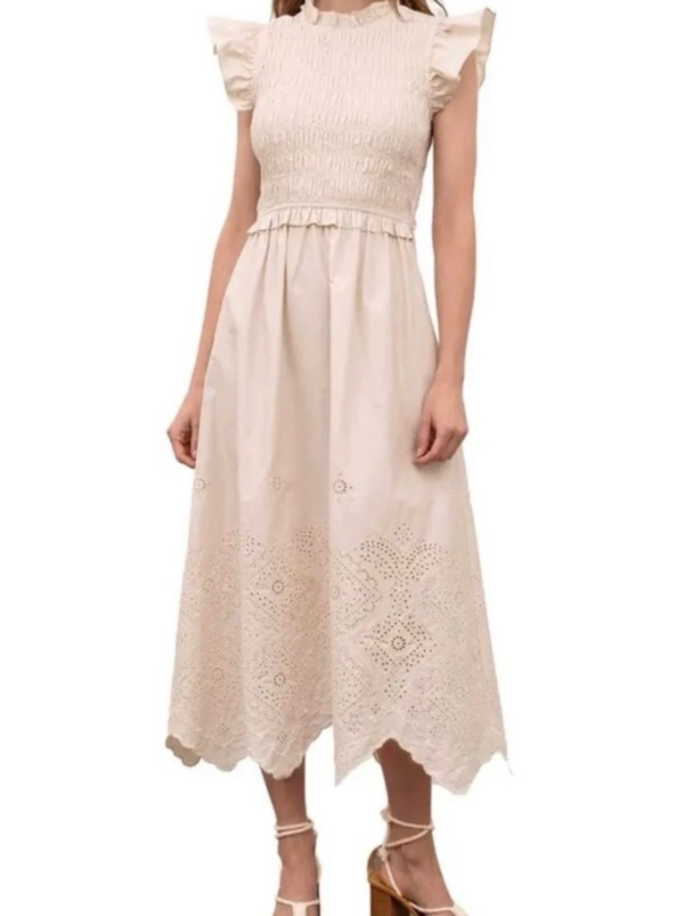 Gorgeous Moon River smocked dress